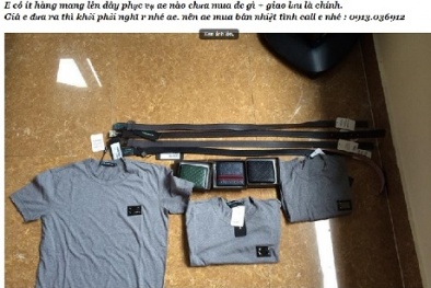 Vụ thanh lý hàng hiệu giá bèo: Đồ ngon đã bị dân buôn “thịt” hết